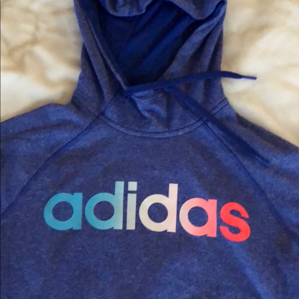Adidas sweatshirt.